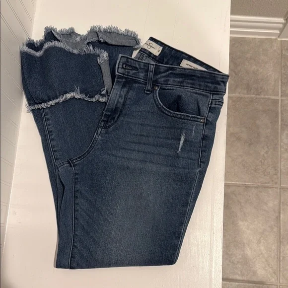JESSICA SIMPSON Blue Denim Jeans - Picture 1 of 5